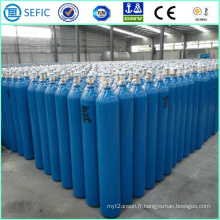 Cylindre sans couture à haute pression d&#39;oxygène de soudure de l&#39;acier 40L (ISO9809-3)